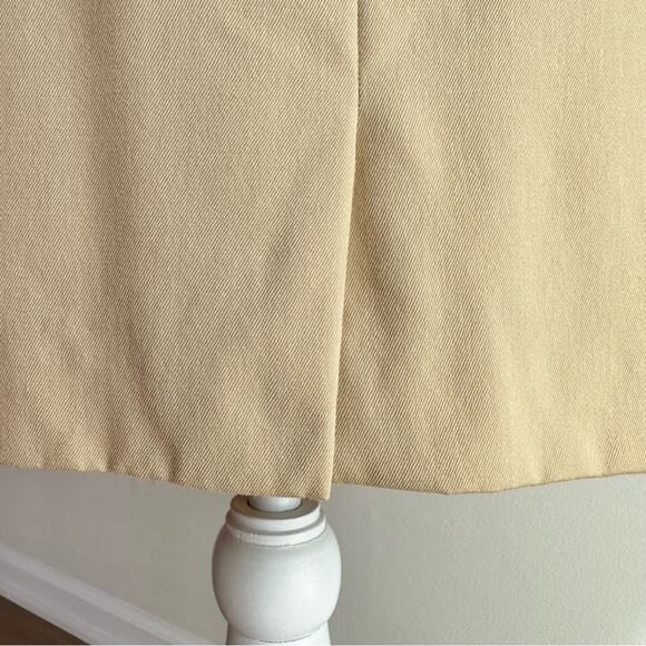 Vintage Escada Margaretha Ley Wool Pencil Skirt High Waist Cream Designer Small - Picture 6 of 10